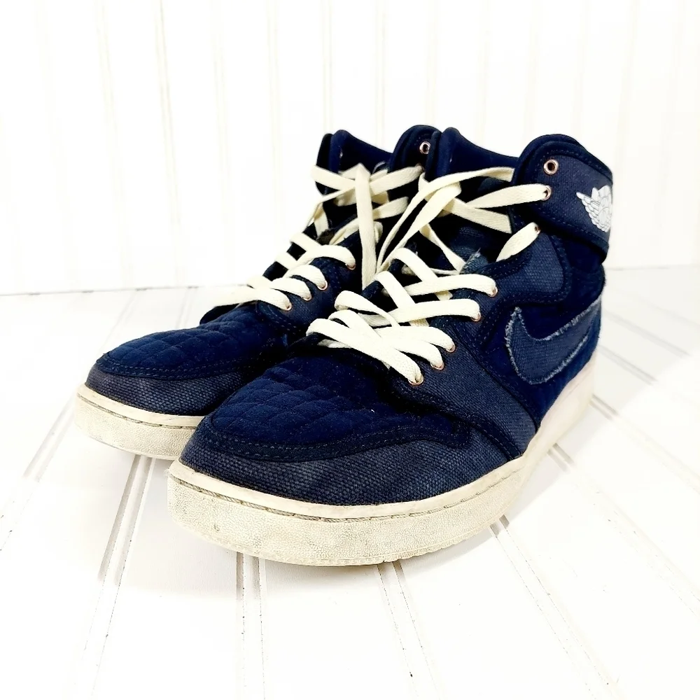 Jordan 1 RetroAJKO Blue Quilted Athletic Shoes A 197